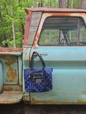 Coach Poppy Op Art Tote